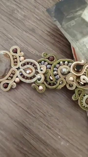 Какие аксессуары можно вышить в сутажной технике #handmade #украшениясвоимируками  #сутажнаявышивка