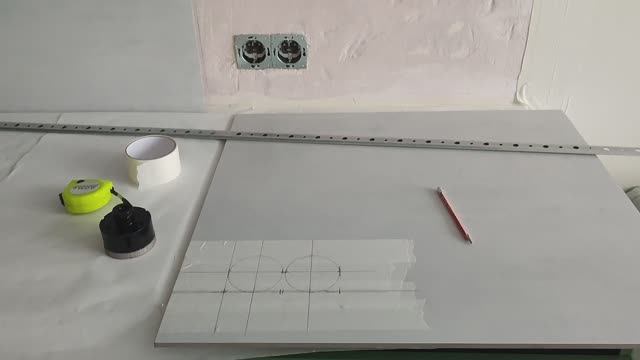 Фартук из керамогранита. Своими руками. смотреть онлайн