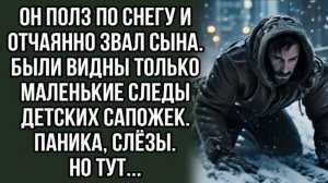 Полз По Снегу, Отчаянно Зовя Сына: Только Маленькие Следы...