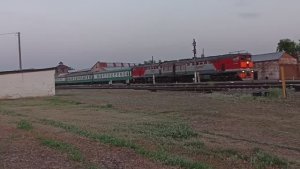 Международный поезд Ташкент-Москва