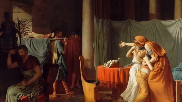 The Lictors Bring to Brutus the Bodies of His Sons смотреть онлайн