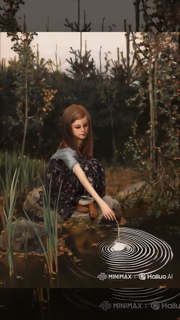 Alyonushka (Алёнушка) #aivideo #art #aiart #ai #painting #cute #Vasnetsov смотреть онлайн