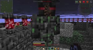 победил злодея в майнкрафт это было жёстко!