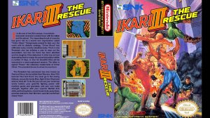 IKARI WARRIOR 3. THE RESCUE. SNK. 1990. NES