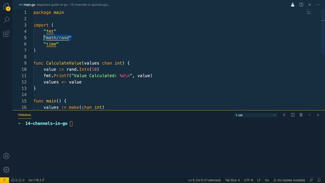 15 - Channels in Go