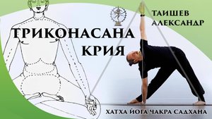 Триконасна_Крия. Практика йоги. Видеоурок. Хатха_Йога_Чакра_Садхана. Александр Таишев