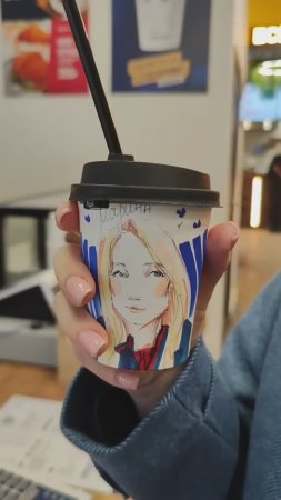 Кофе с твоим портретом Sokol Coffee