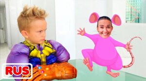 Влад и Ники и история о том, как дети не должны себя вести! Полезное видео для детей.