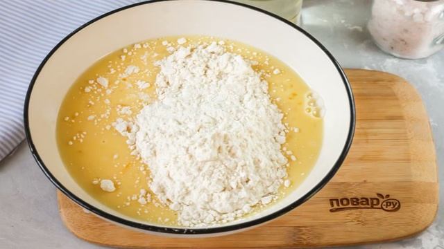 Блинчики с мясом и творогом