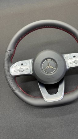 Перетяжка руля Mercedes Benz G класса в натуральную кожу под оригинал