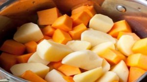 Картофельное пюре с тыквой