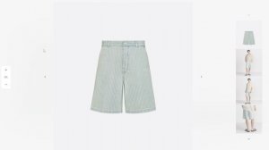 Обзор Christian Dior Couture Bermuda Shorts Одежда и обувь