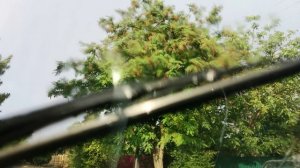 Радуга из машины