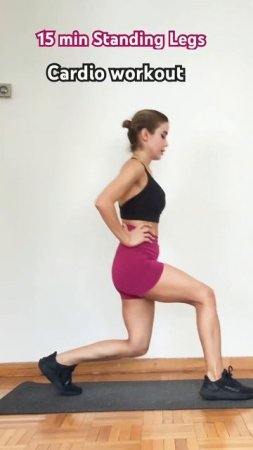 15 min Standing 💥Cardio Workout 🔥No Equipment 💥No Jumping