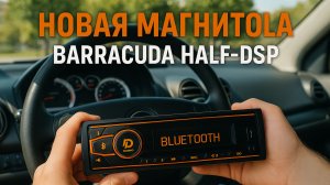 Мощный звук в бюджет — магнитола Barracuda HALF-DSP в деле!