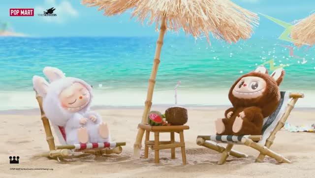 Лабубу на пляже: лето по-белорусски! 🏖️🇧🇾