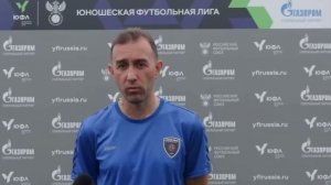 ЮФЛ-2, 6 тур  «Урал» — «Строгино».  Флеш-интервью