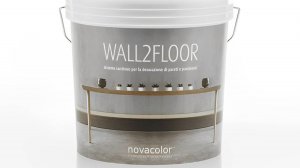 NOVACOLOR WALL2FLOOR - Aged Metal effect - Цементное покрытие. Инструкция по нанесению