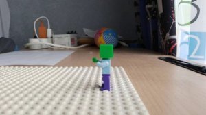 Пробная анимация хотьбы (лего)