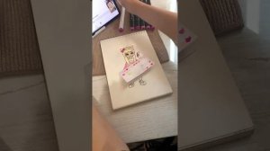 Раскрашиваем персонажа в розовах цветах//2 часть болтаем с вами