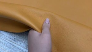 Light Curcuma Lux (1,6-1,8 мм), цв. Рыжий, натуральная кожа