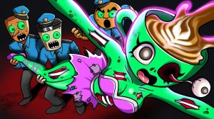 Итальянские животные и Спрунки стали ЗОМБИ | Спрунк Мультфильм