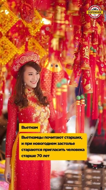 Традиции разных стран на Новый год! Испания, Швеция, Англия, Вьетнам, Голландия #shorts