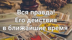 Вся правда! Его действия в ближайшее время