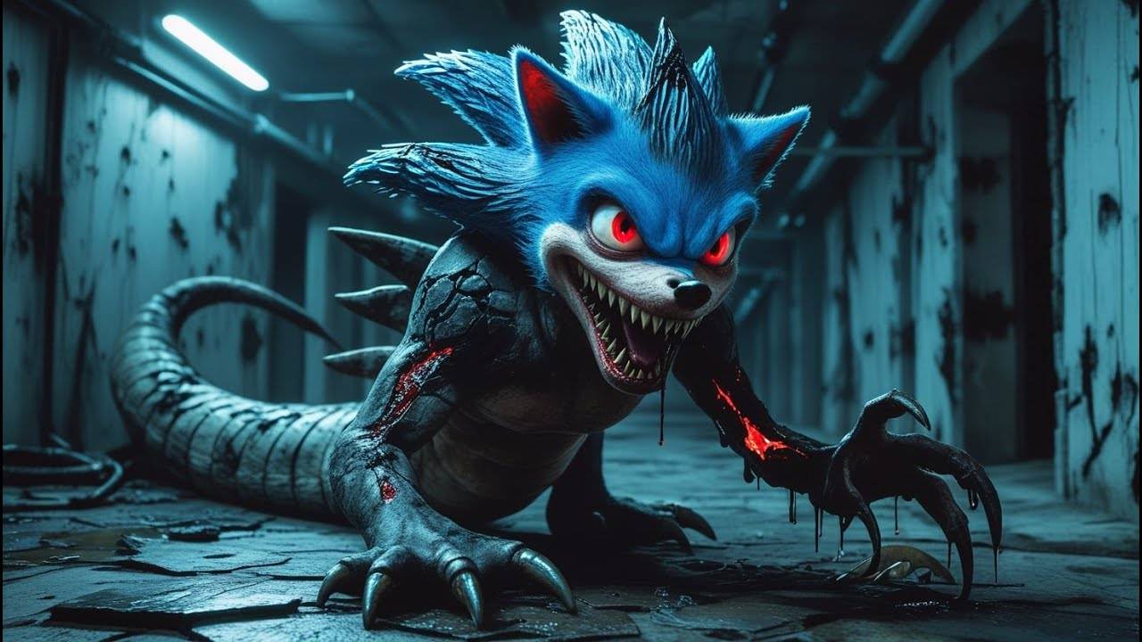 🔥 Соник 3 | Мутант Соник: Ужас в коридоре #sonic #sonicthehedgehog