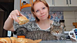 Пирог на перекус 🍰 | Я ж красотка | Мукбанг