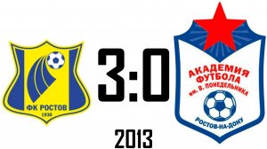 Ростов 3:0 Академия 2013