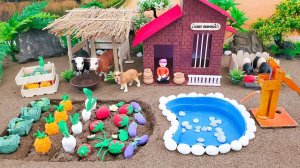 Мультик про деревню / играем в ферму своими руками / развивающие мультики