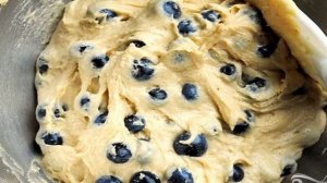 Черничный пирог с мускатом