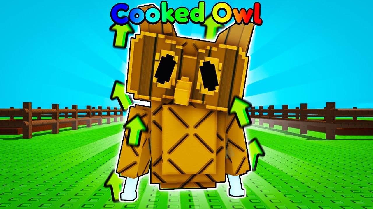 🤩 Cooked Owl - БЕСПЛАТНАЯ НОВАЯ ИМБИЩЕ В Grow A Garden  Роблокс