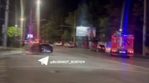 Ещё кадры с места ДТП по улице Ларина.