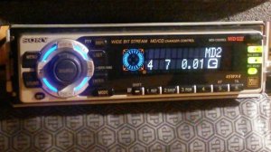 Recording Sony MDX-C800REC on a mini-disc from a radio broadcast and a changer (Part 1)