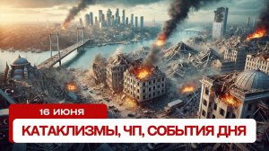 Катаклизмы за день 16.06.2025. Новости, ЧП, события дня
