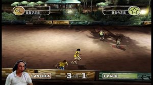 Вратарь подтащил! Классический пляж Бара-бич! FIFA Street 2 для Gamecube