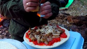 ПИЦЦА В ЛЕСУ | СОЧНАЯ С ДЫМКОМ