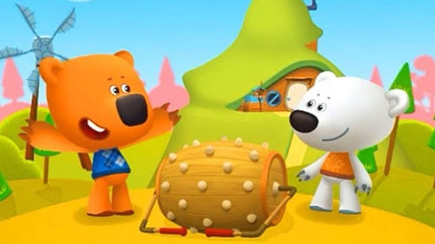 Детский уголок/Kids'Corner Ми-Ми-Мишки. Мульт - Игра. Грибы и листья - Развивающее Видео для детей