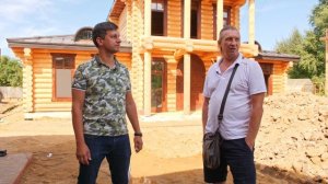 Cтроительство усадьбы из оцилиндрованного бревна 280 мм. Отзыв заказчика