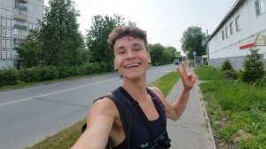 Russisk mann trener løpeferdigheter || Forbereder seg på å vinne Moskva-maratonen 2025 :)