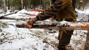 Работа с лучковой пилой | Working With the Bucksaw