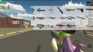 3способа сделать прицел на снайперке в чикен Ган!