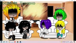 реакция любимых персонажей на аот