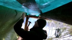 ДОМ НА ДЕРЕВЕ | УЛУЧШЕНИЯ И ОБУСТРОЙСТВО | BUSHCRAFT HOUSE on the TREE - UPGRADE - DIY