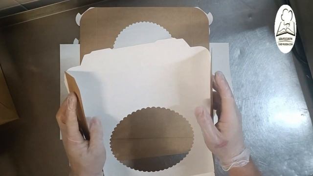 Сборка коробки для фуршета / СНЭК-боксы