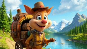 Репортаж "Мультик в лесу"