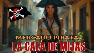 ⚓️ Испания. Лето. Рынок в пиратском стиле | Еда, музыка и веселье 🏴☠️🍗🎶