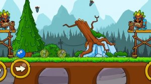 синий шарик проходтм босса 5 уровень